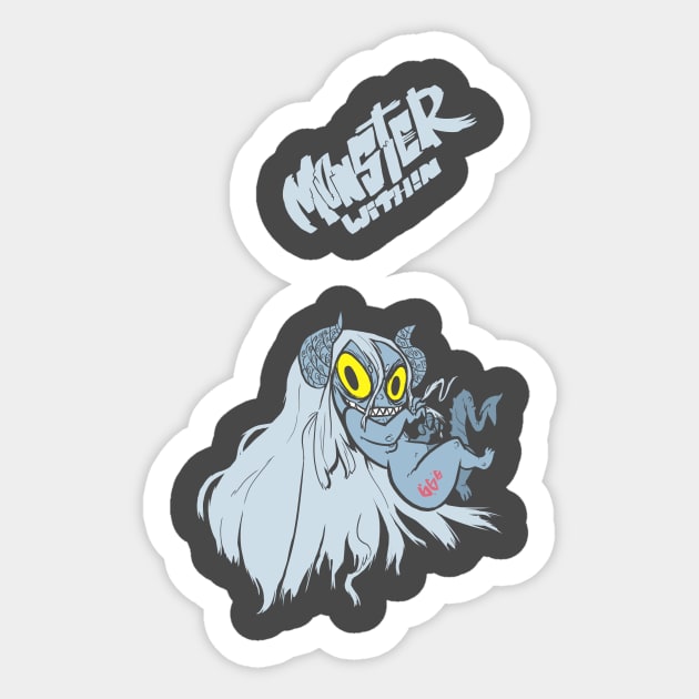 im with monster Sticker by tinbott